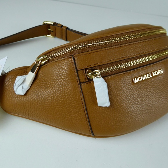 Michael Kors Leather Mott Waist Bag Belt Pack NWT Belt Bag Crossbody - Picture 4 of 8
